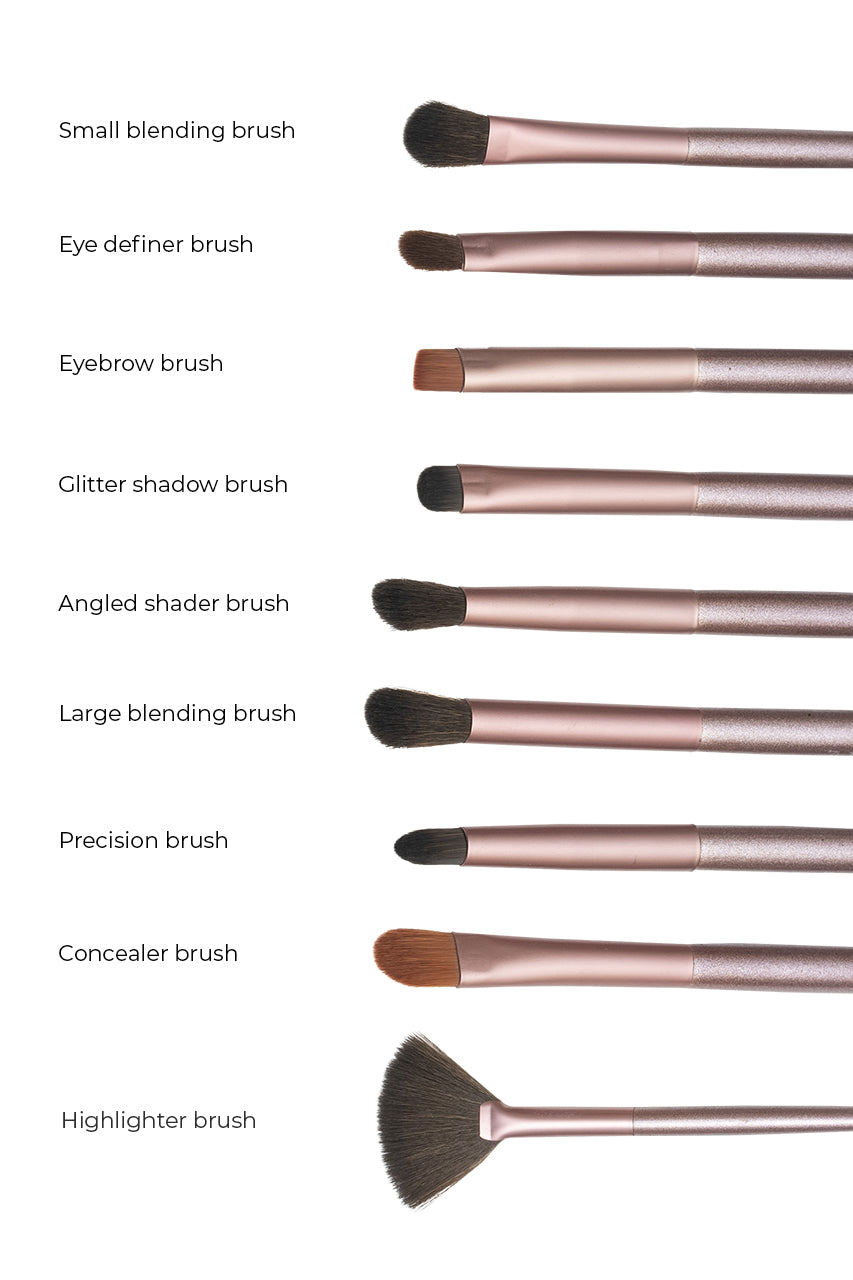 Eyebrushes Set (9pcs)